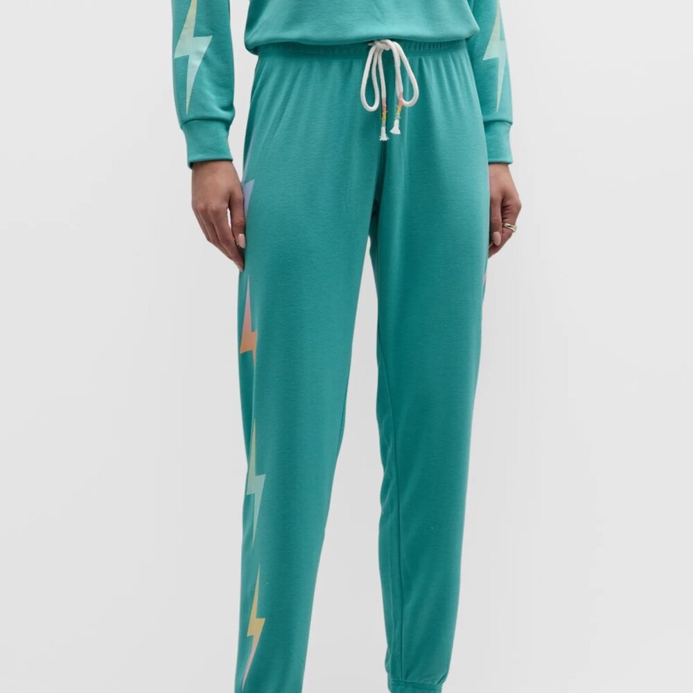 PJ Salvage Gradient Vibes Matching Set In Sea Green